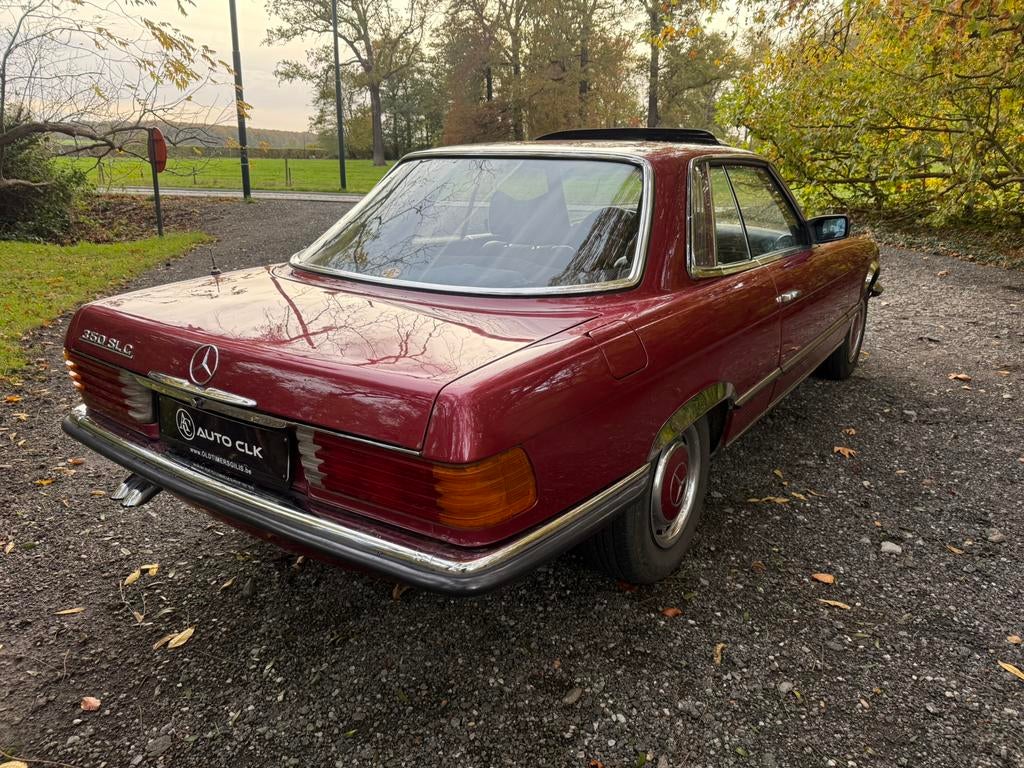 Mercedes SLC 350 1979 V8 Coupe Opendak SHOWROOM Staat, foto 7