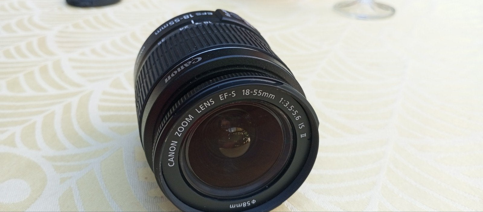 Objectif zoom canon 18-55mm EFS, Audio, Tv en Foto, Foto | Lenzen en Objectieven, Canon, Zoom, Zo goed als nieuw, Canon EF-S