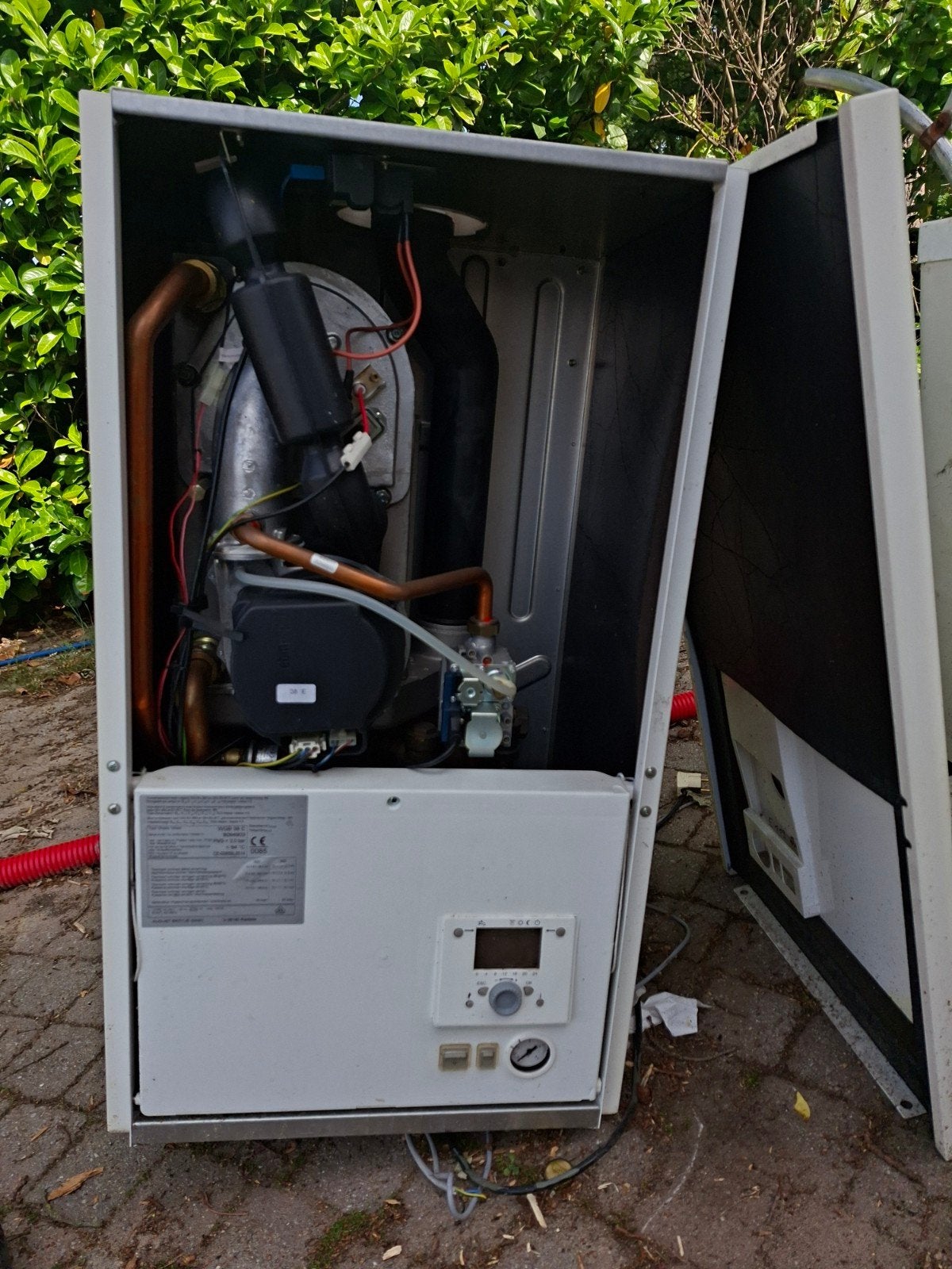 Gascondensatieketel, Ophalen, Boiler