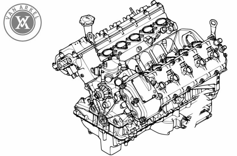 bmw e46 z4 m3 s54 s54b32 ruil motor, Ophalen, Gebruikt, -, -