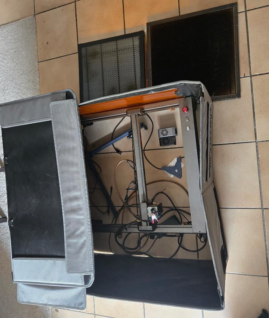 Laser ortur, Enlèvement, Utilisé