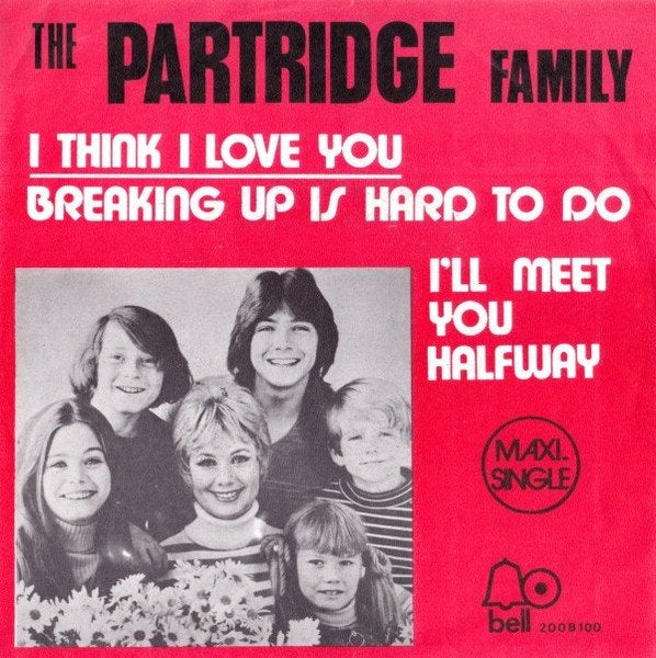 vinylsingle the partridge family--i Think I ;ove you--, Ophalen of Verzenden, Gebruikt, 7 inch, Pop