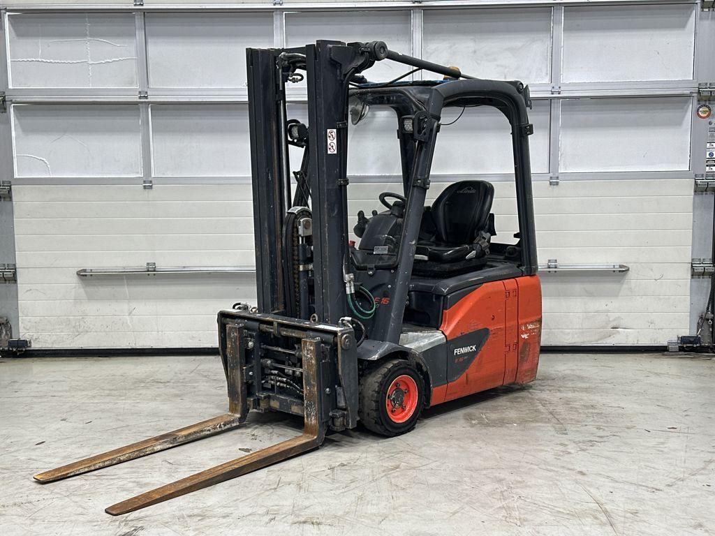 LINDE E16C-02, 1000 tot 2000 kg, Elektrisch, Heftruck, LINDE