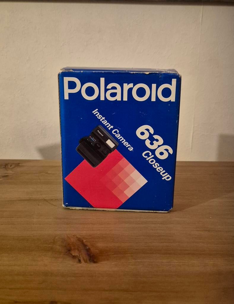 Polaroid 636 Gros plan + boîte d'origine et manuel - testé, Enlèvement ou Envoi, Comme neuf