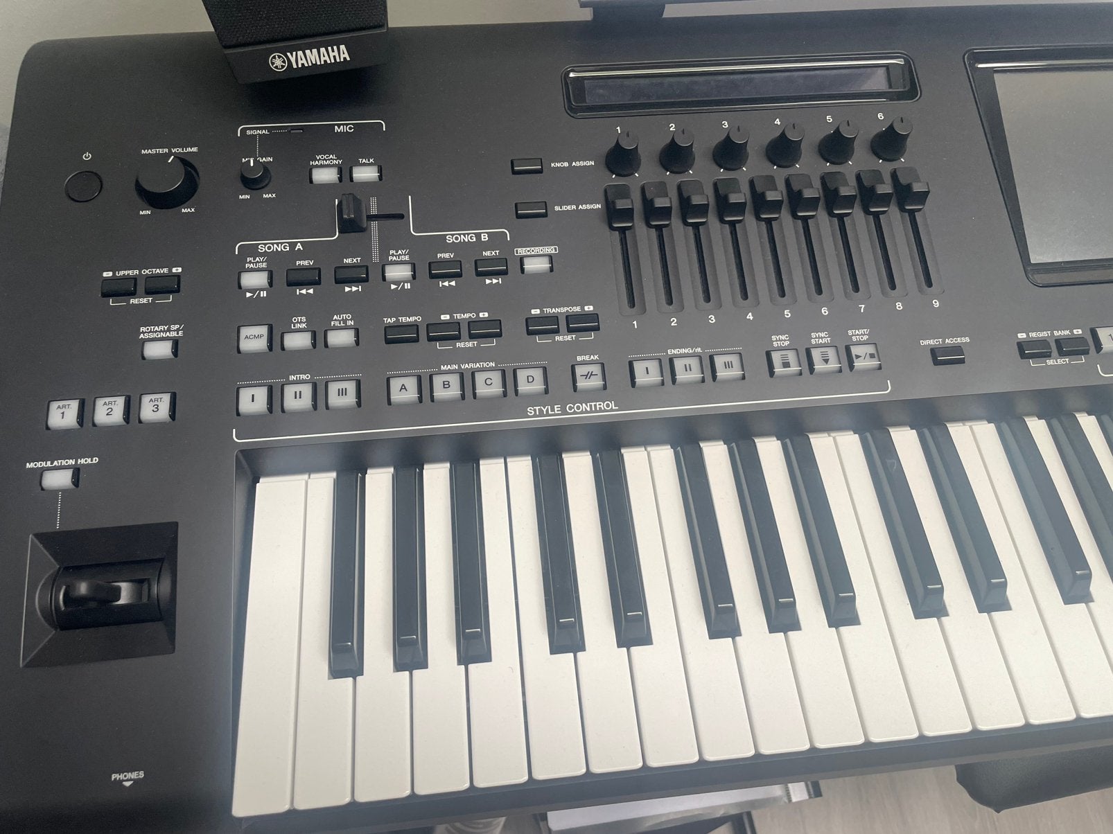 Yamaha Genos xl, Muziek en Instrumenten, Keyboards, Ophalen, Zo goed als nieuw, Yamaha