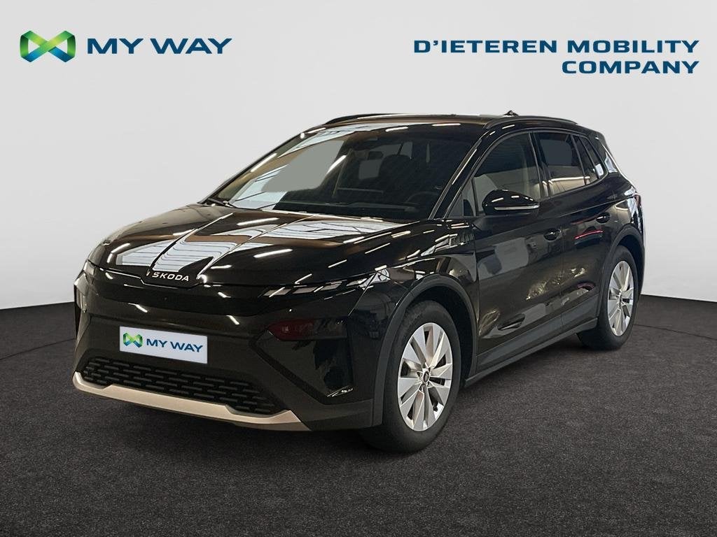 Skoda Elroq Elroq 63 kWh 60 Family, Auto's, Skoda, Automaat, Overige modellen, Lederen bekleding, Zwart
