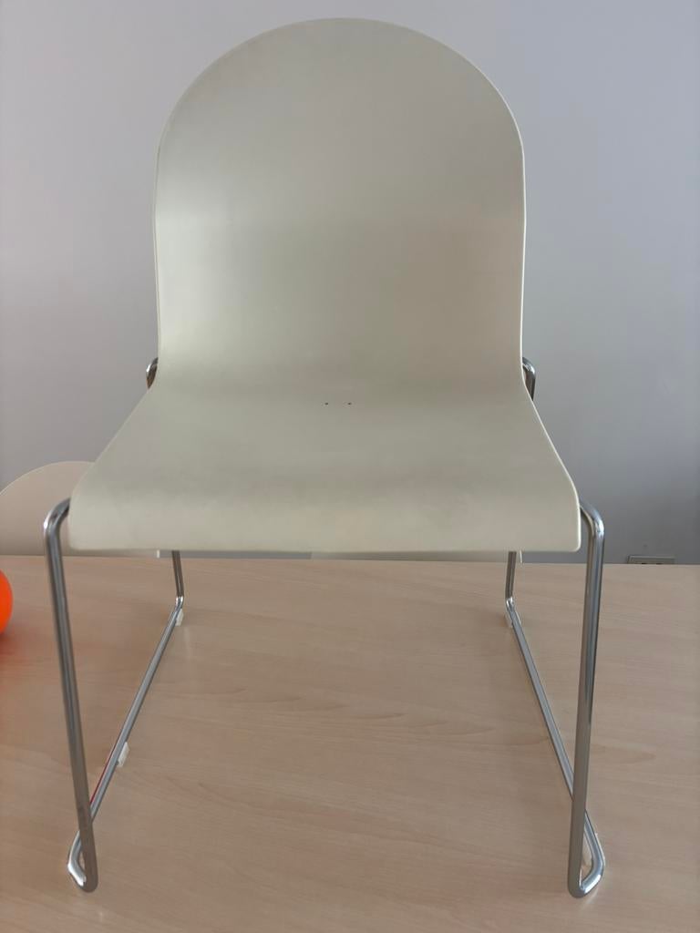 Stoelen 8 stuks Magis, Italiaans, Huis en Inrichting, Stoelen, Ophalen, Gebruikt, Wit, Modern