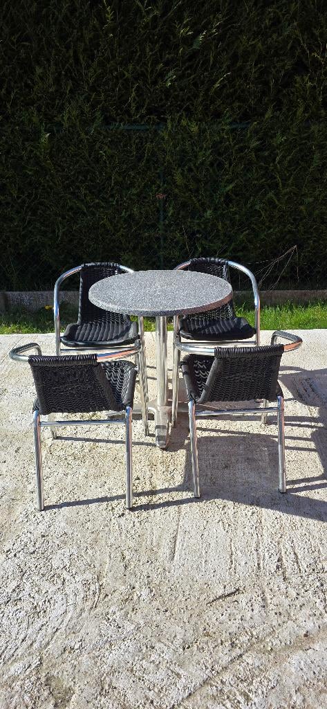 Terras, Ophalen, Gebruikt, Tuinset