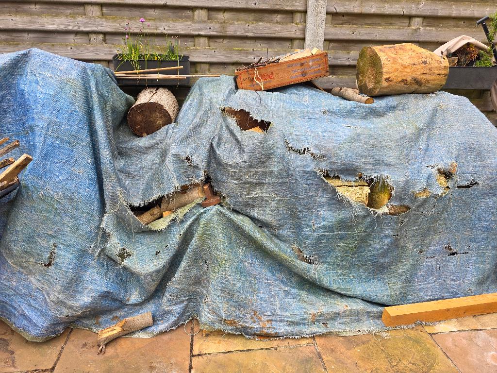 Hout blokken, Tuin en Terras, Brandhout, Ophalen, Overige houtsoorten, Blokken
