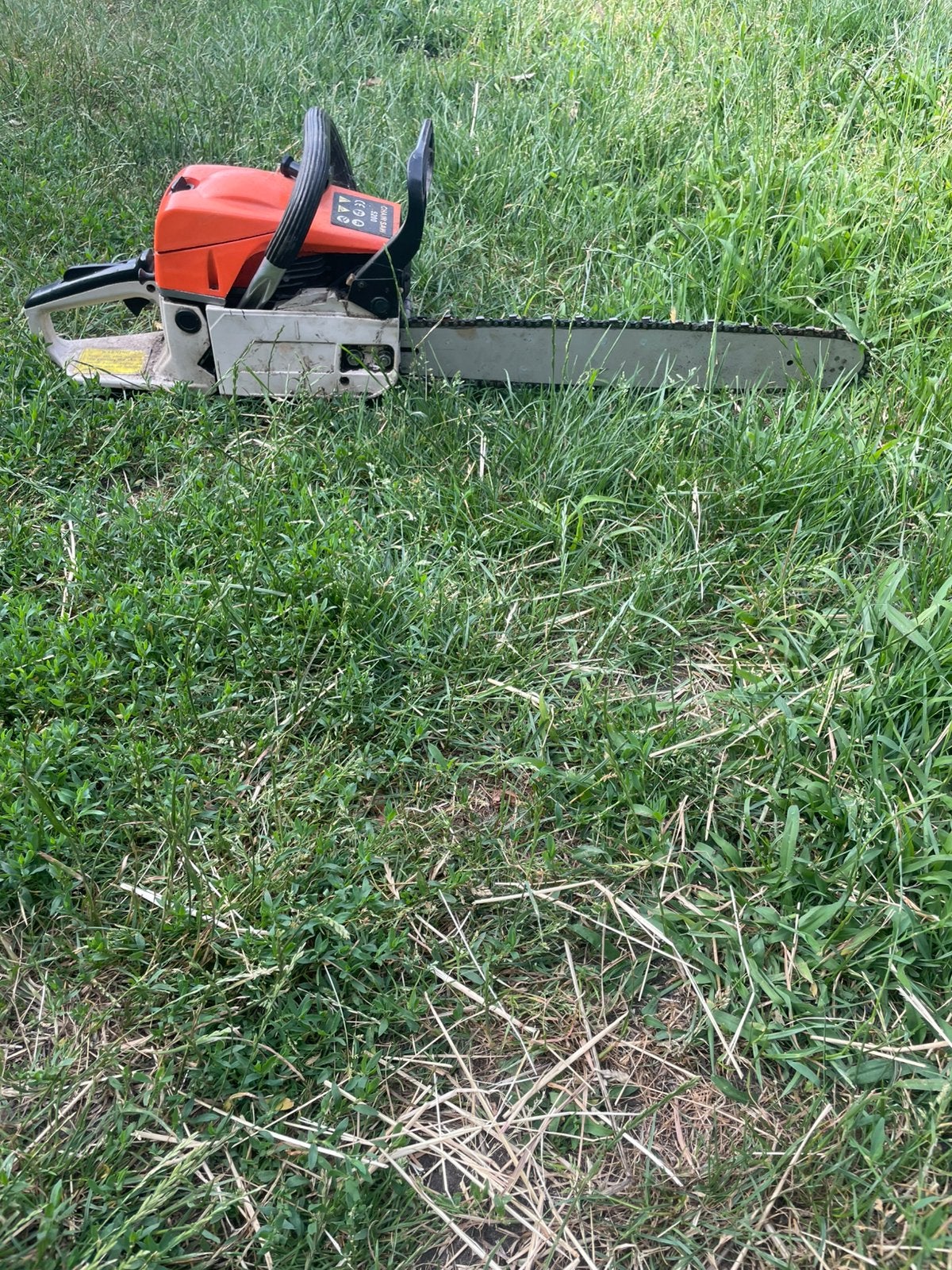 Kettingzaag, Tuin en Terras, Bosmaaiers, Ophalen, Gebruikt, Benzine