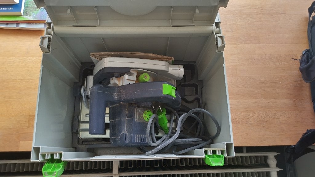 Festool Invalzaag ATF 55 E - in systainer, Ophalen, Gebruikt, Invalzaag, Festool
