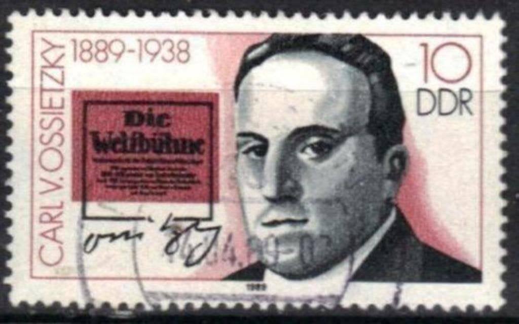 Duitsland DDR 1989 - Yvert 2840 - Personaliteiten (ST), Postzegels en Munten, Verzenden, DDR, Gestempeld