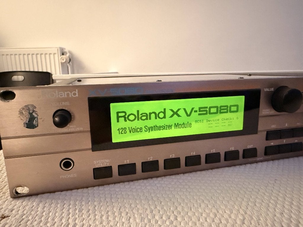 Roland XV-5080 | 128-Voice Synthesizer Sample Module, Muziek en Instrumenten, Ophalen of Verzenden, Reverb
