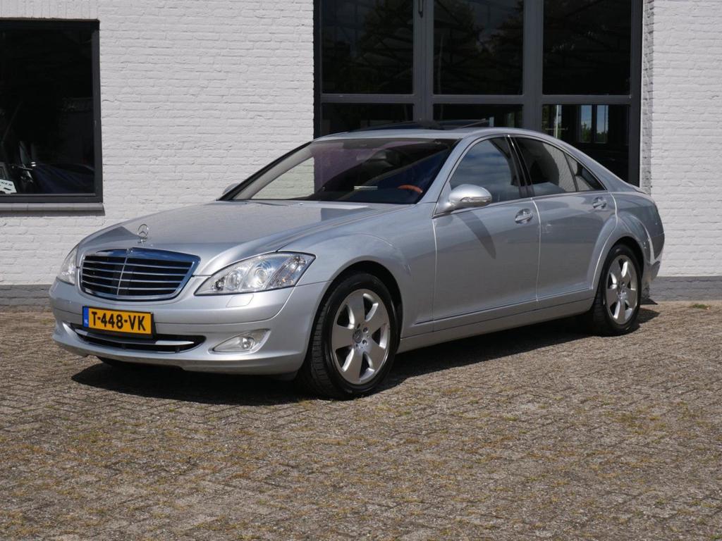 Mercedes-Benz S 500 Xenon 105.000km !!! Verwarmde Memory Sto, Auto's, Mercedes-Benz, Automaat, Zwart, 283 g/km, Bedrijf