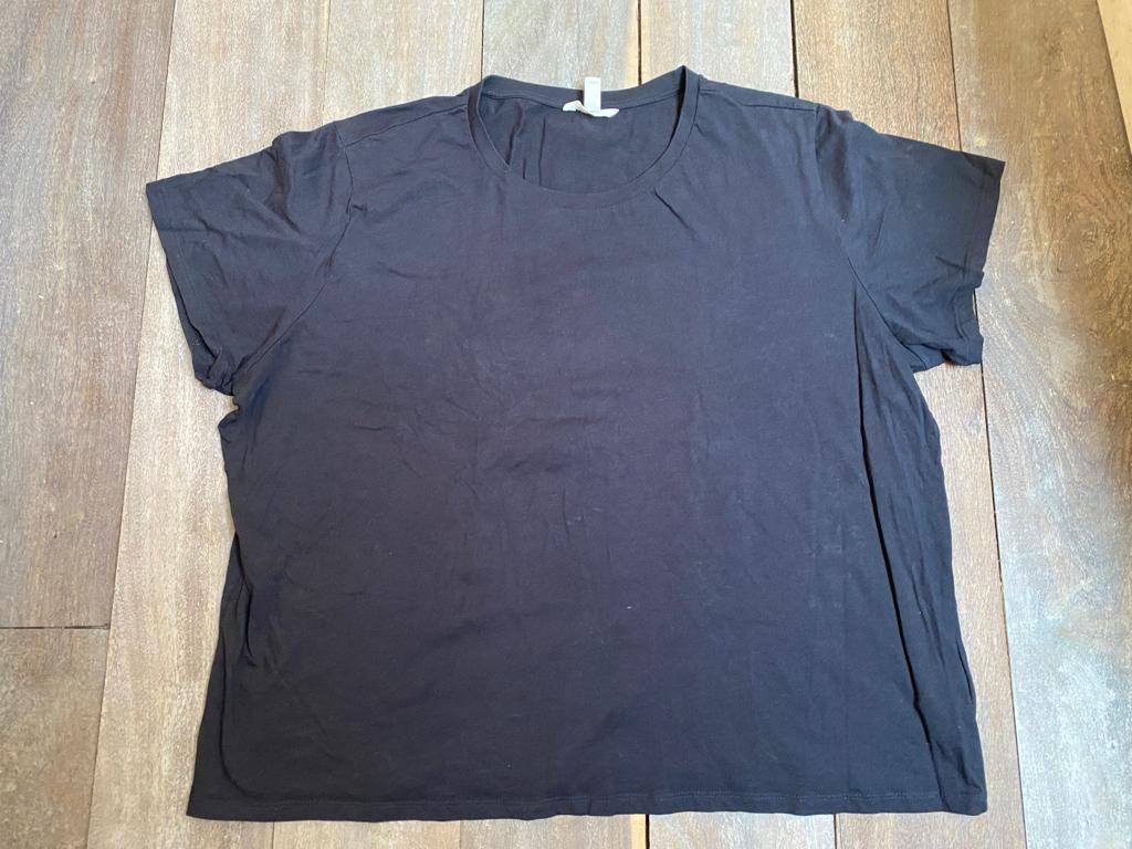 H&M zwart t-shirt 3XL XXXL Nieuw zonder label, Kleding | Dames, T-shirts, H&M, Verzenden, Zwart, Maat 46/48 (XL) of groter