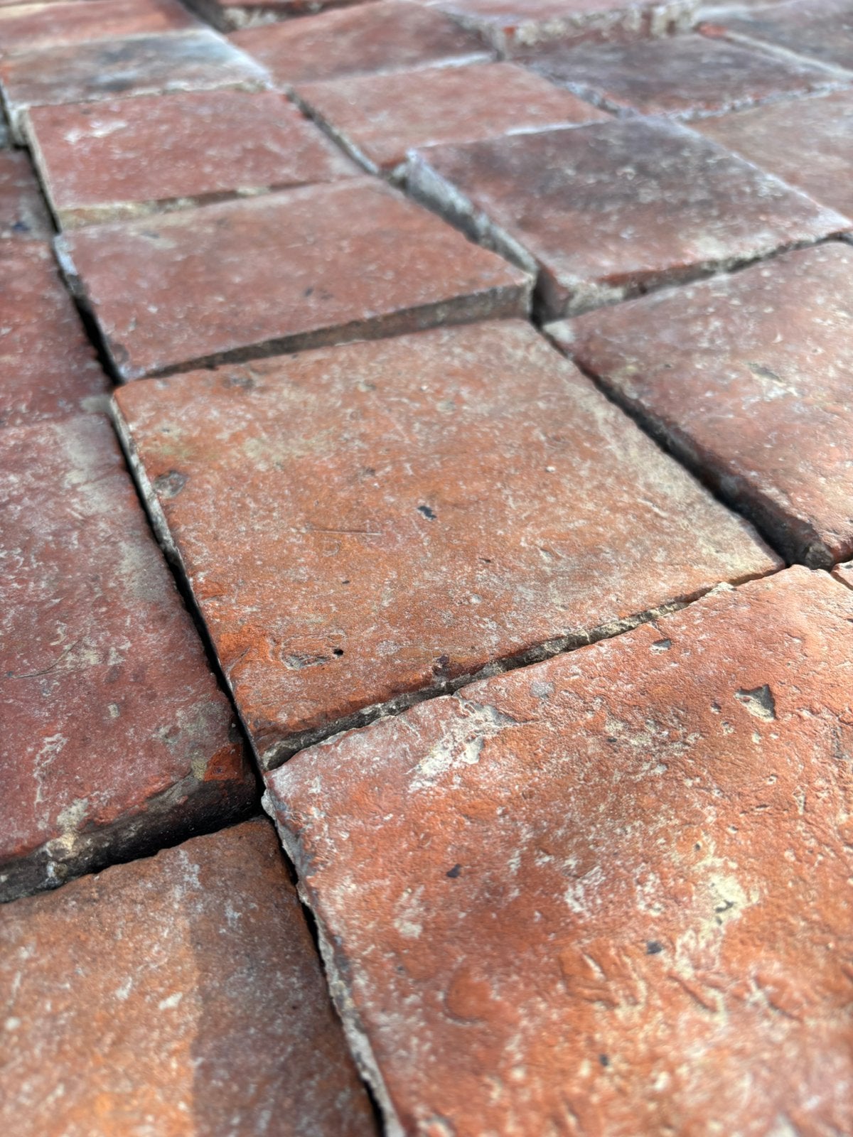 Lot Antieke terracotta tegels. Voor info BELLEN 0474220705, Enlèvement