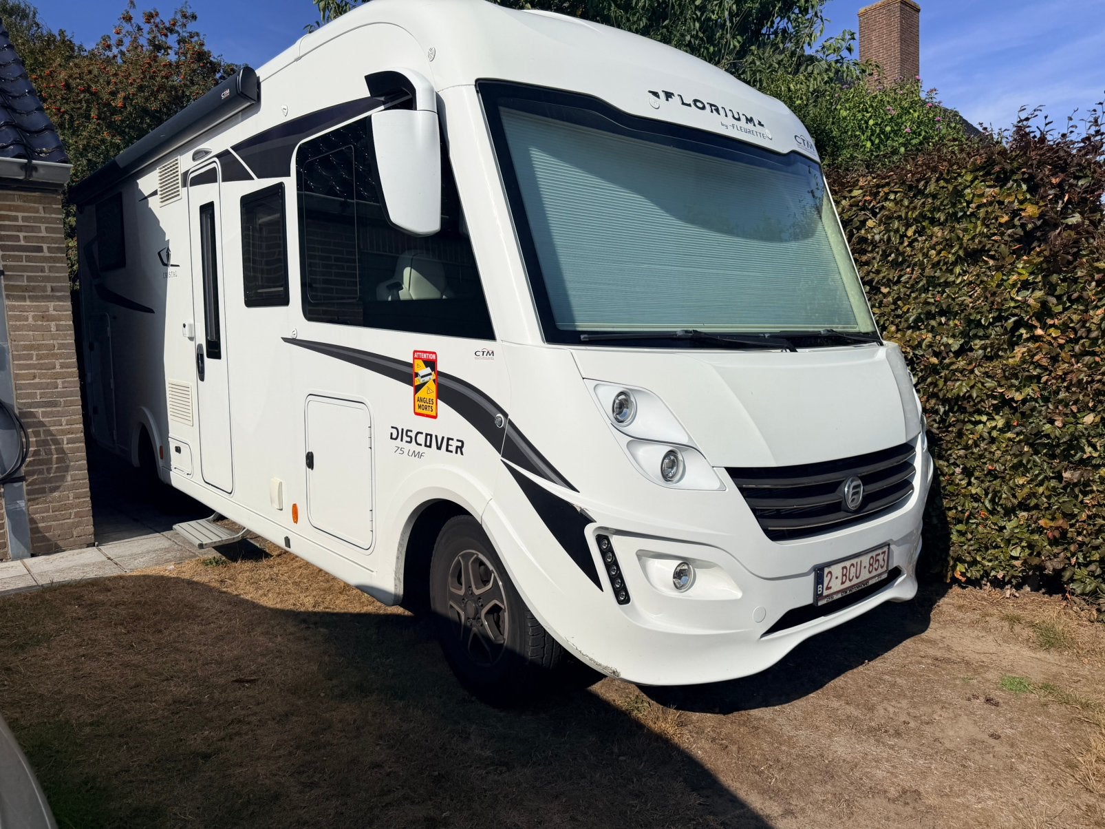 Mobilhome Fleurette Discover, Caravans en Kamperen, Mobilhomes, Integraal, Particulier, Fiat, Luifel