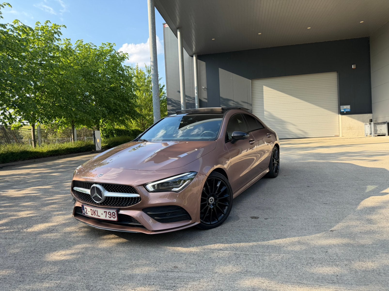 Mercedes Benz CLA 180D AMG Line full option, Auto's, Automaat, CLA, Euro 6, Bedrijf