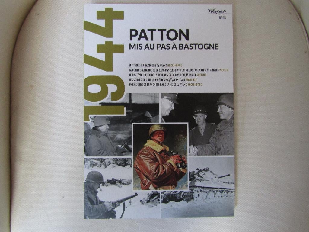 Formidable livre "Patton mis au pas à Bastogne", Neuf, Enlèvement ou Envoi, Général, Deuxième Guerre mondiale