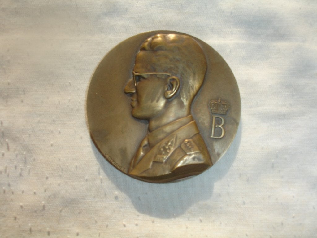 Penning 100 jaar Gemeentekrediet 1860-1960, Ophalen, Brons