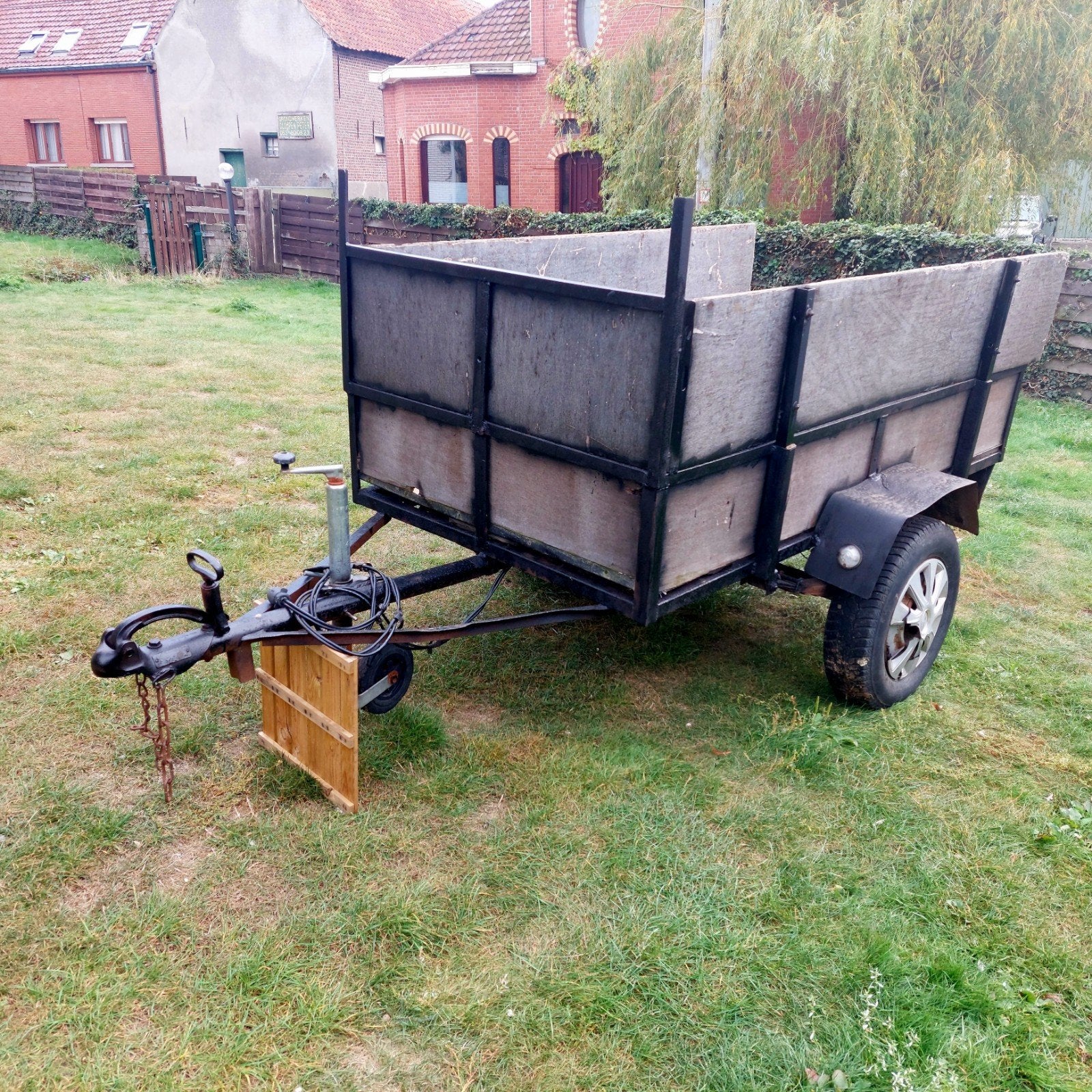 aanhangwaagen 220x110 nieuw lichten in zeer goed staat, Auto diversen, Ophalen of Verzenden