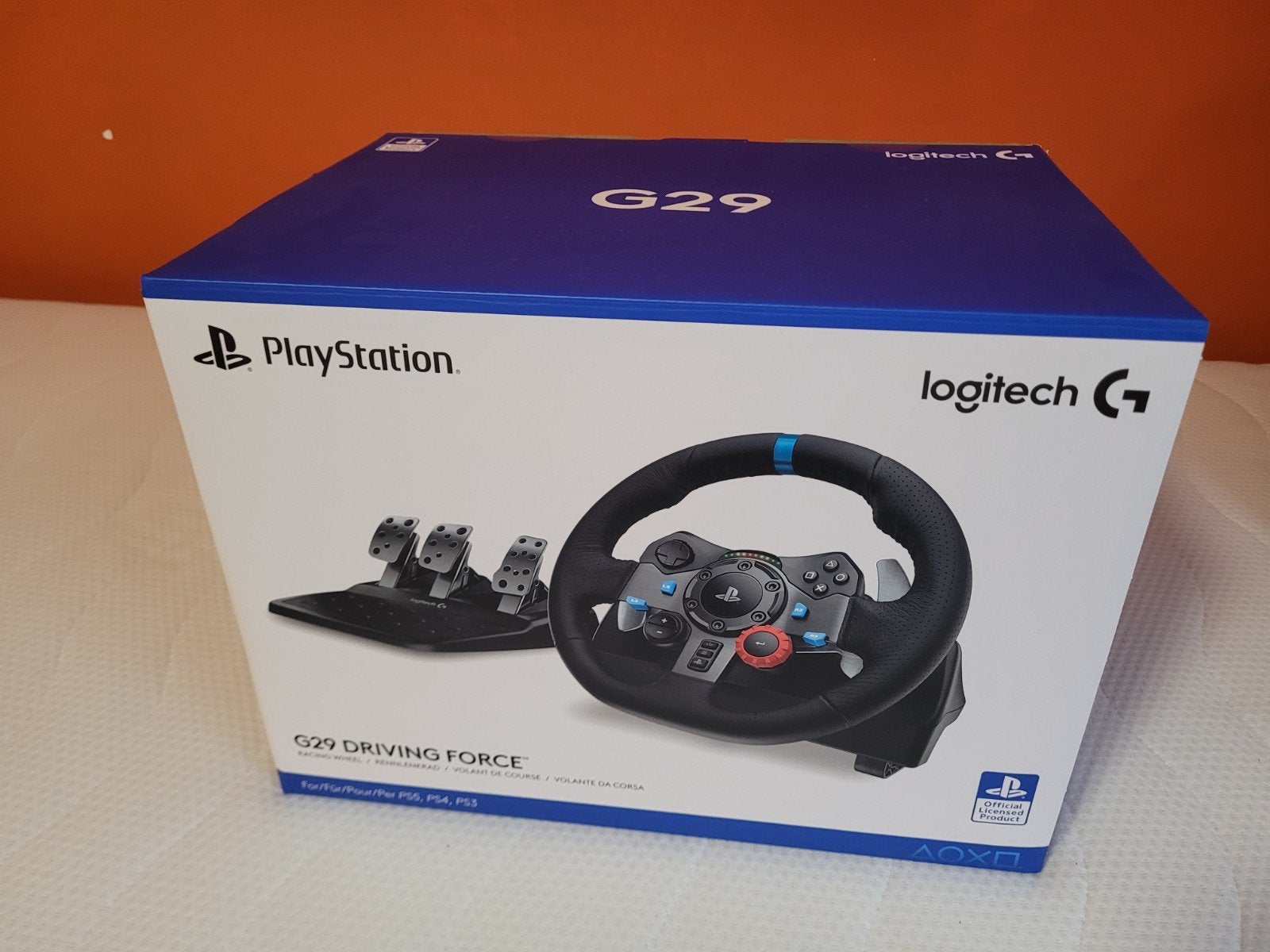 logitech g29 stuurwiel, Enlèvement, Comme neuf, Volant ou Pédales, PlayStation 4