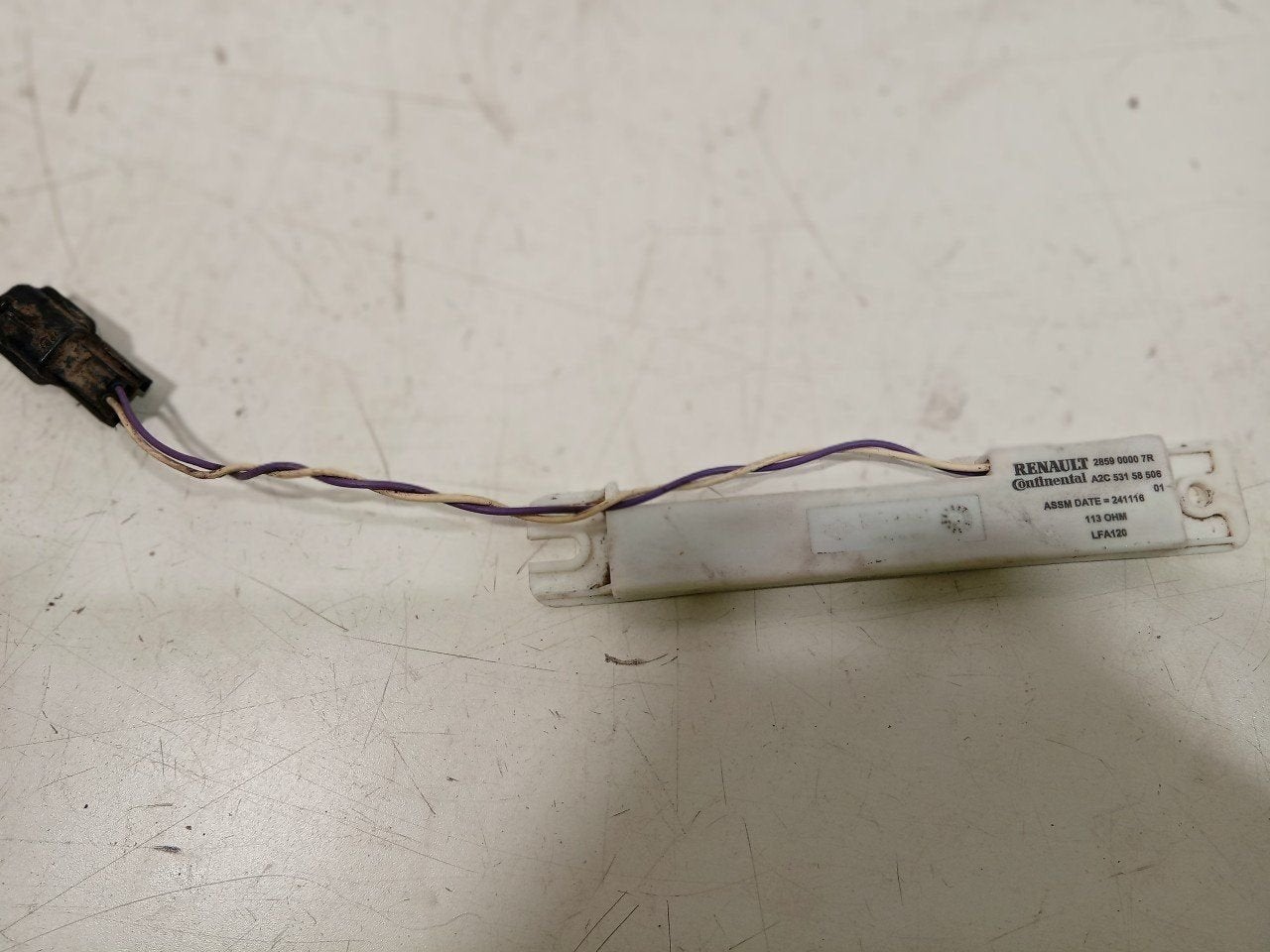 Antenne Renault Talisman, Enlèvement ou Envoi, Van der Ven Autorecycling B.V., Onderdelen@venauto.nl, Ettenseweg 76, 4706 PB Roosendaal, The Netherlands