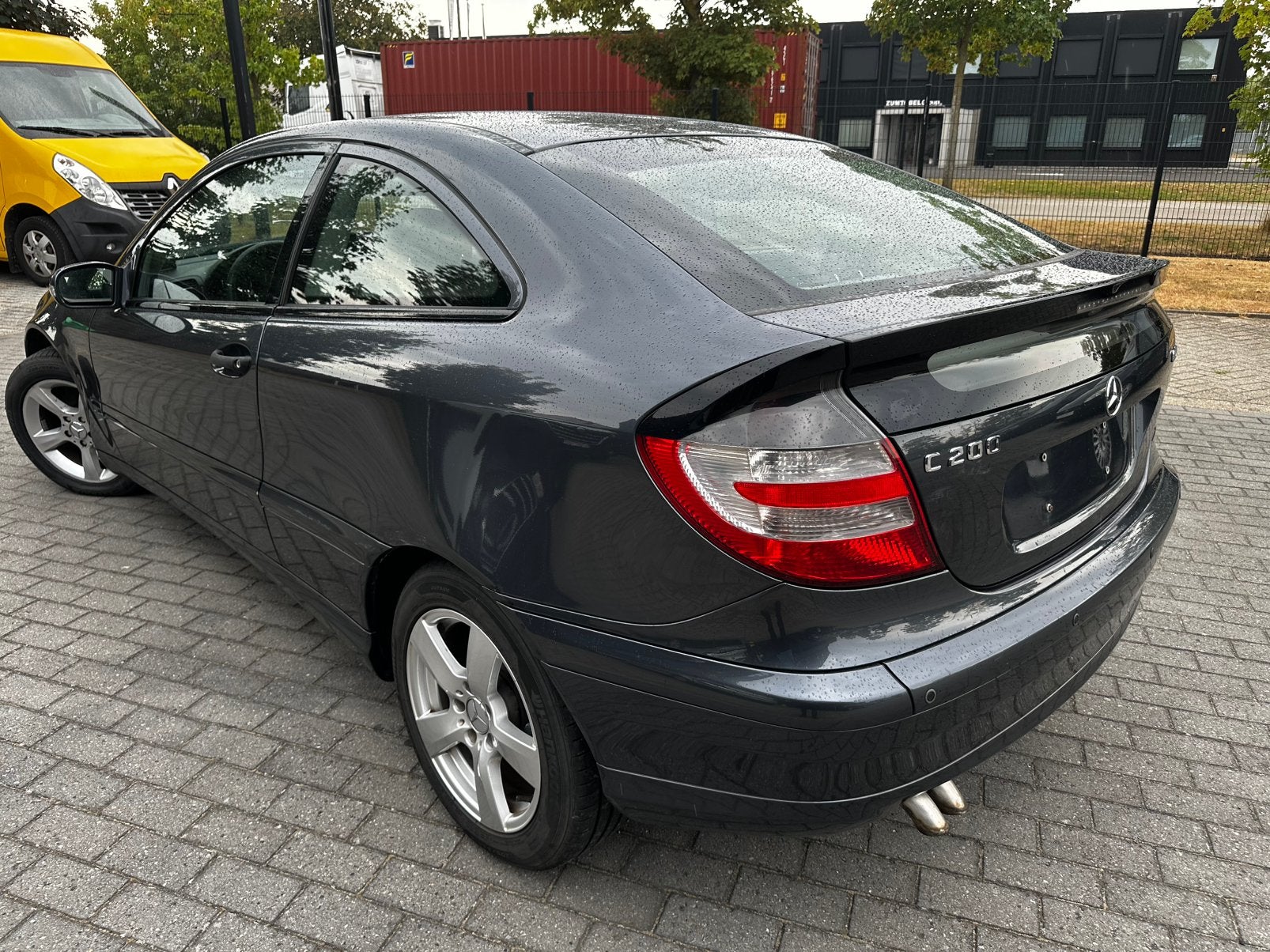 Mercedes C200, Autos, 90 kW, Argent ou Gris, Achat, Beige