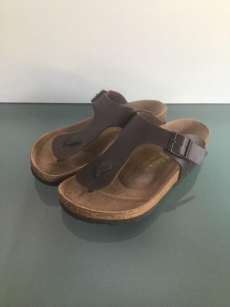 Birkenstock Ramses 40 | bruin slipper | Gratis verzenden, Kleding | Heren, Schoenen, Slippers, Bruin, Verzenden, Zo goed als nieuw
