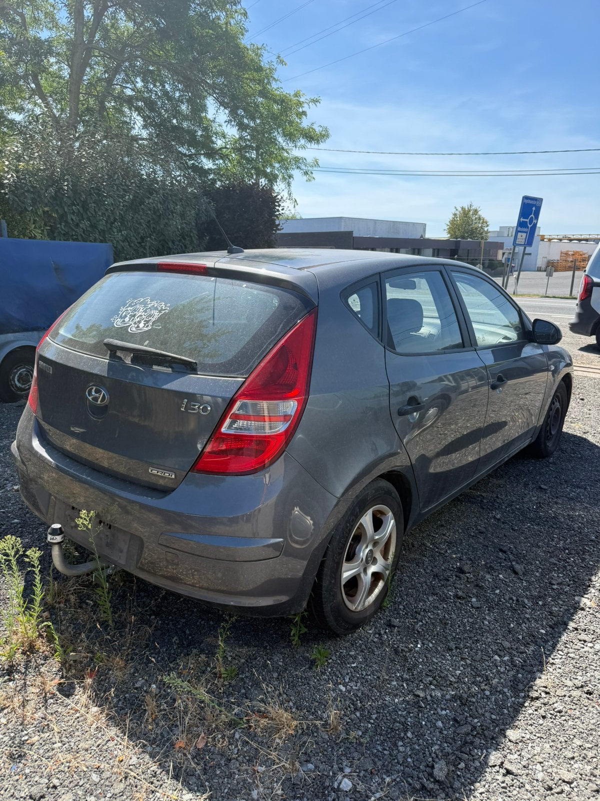Hyundai i30 1.6 diesel 2008 manueel, Autos, Argent ou Gris, Achat, 888 kg, Boîte manuelle
