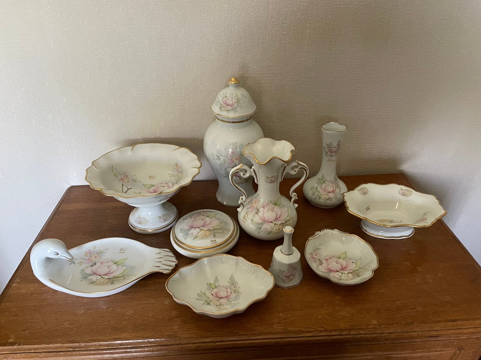 Verzameling limoges porselein, Ophalen