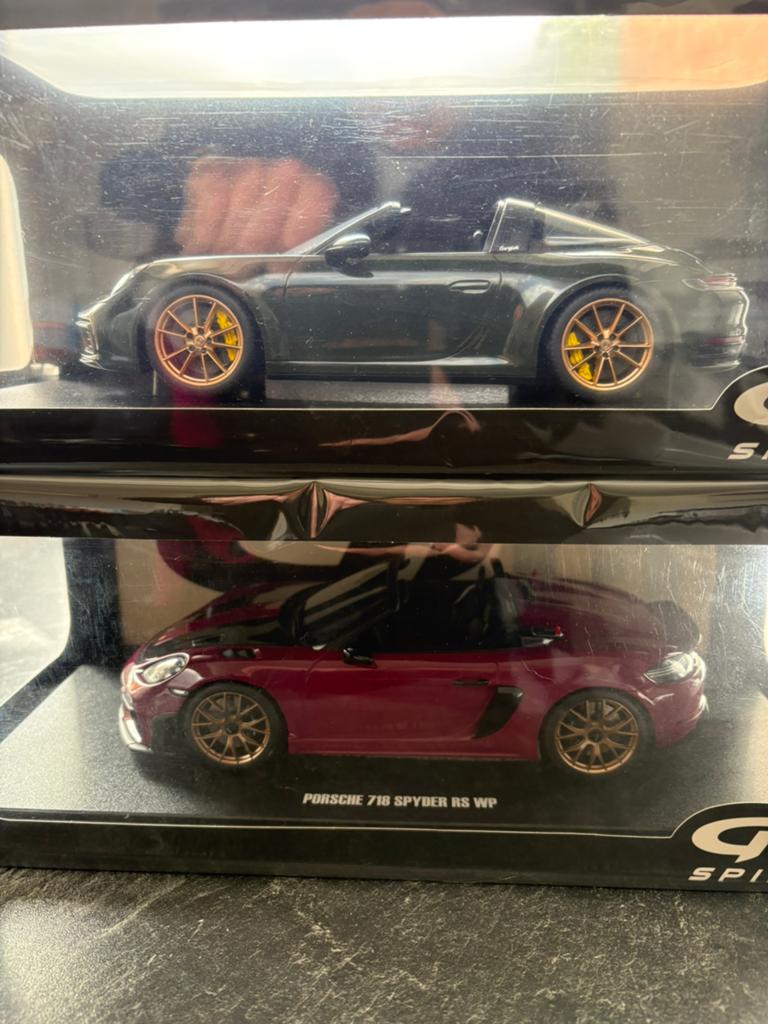 Porsche 992.1 Targa 4S 1/18 GT Spirit, Ophalen of Verzenden, Zo goed als nieuw