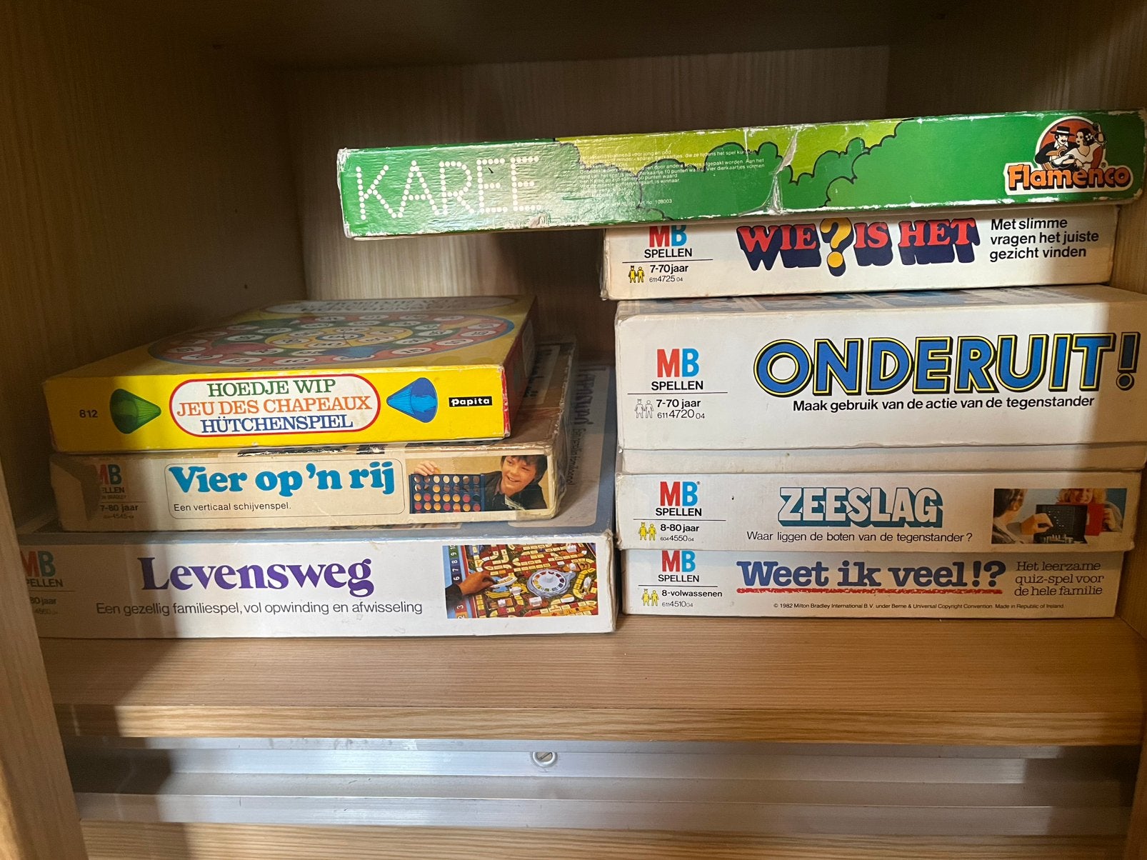 Bordspelen, Drie of vier spelers, Ophalen, Gebruikt