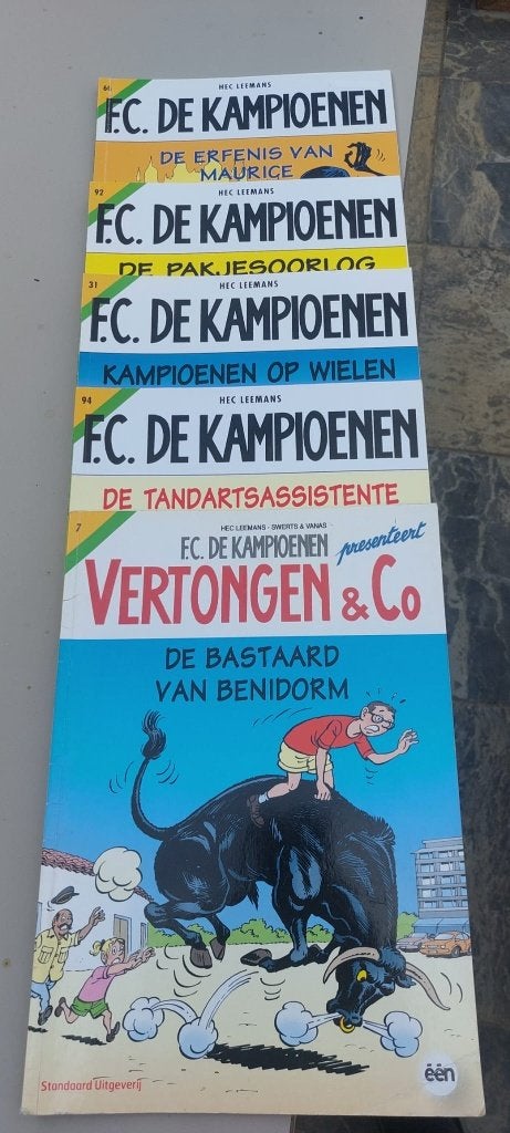 Strip fc de kampioenen, Meerdere stripboeken, Ophalen of Verzenden, Zo goed als nieuw