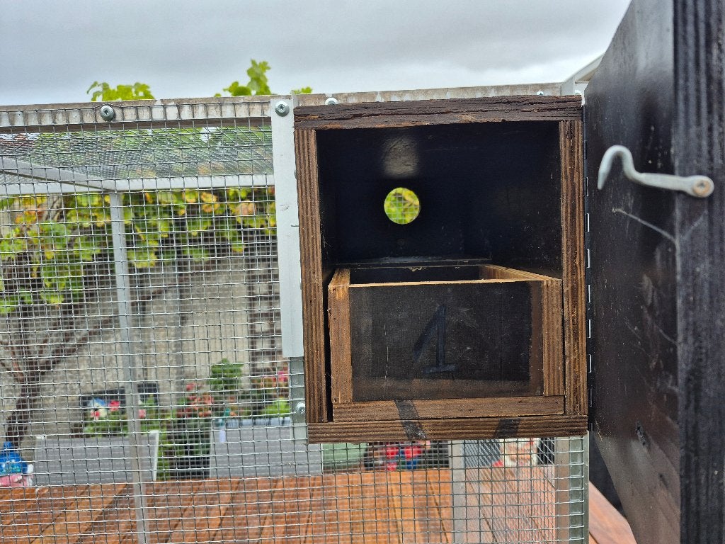 volière, Ophalen, Zo goed als nieuw, Aluminium, Volière