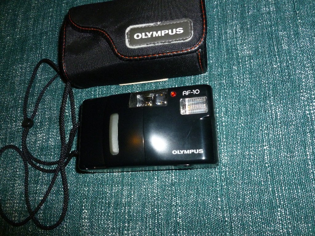 Olympus AF-10, Audio, Tv en Foto, Fotocamera's Analoog, Ophalen of Verzenden, Zo goed als nieuw, Compact, Olympus