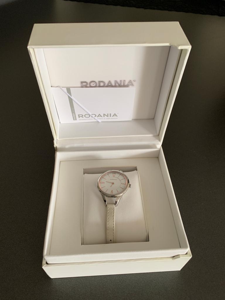 Rodania dameshorloge Cylia collectie wit/zilver/roségoud, Bijoux, Sacs & Beauté, Montres | Femmes, Montre-bracelet, Autres marques