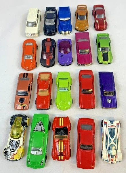 Collection Hot Wheels, 20 pièces, voitures miniatures, voitu, Envoi, Comme neuf