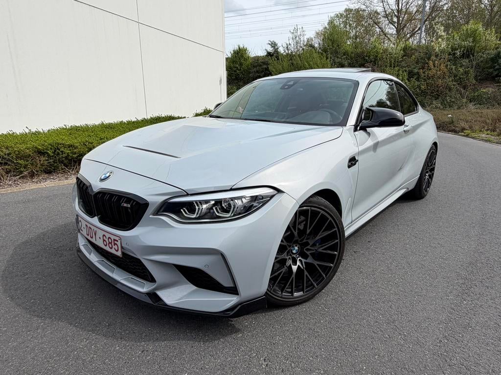 BMW M2 3.0DKG Competition 411PK Toit ouvrant, Argent ou Gris, Euro 6, Entreprise, Automatique