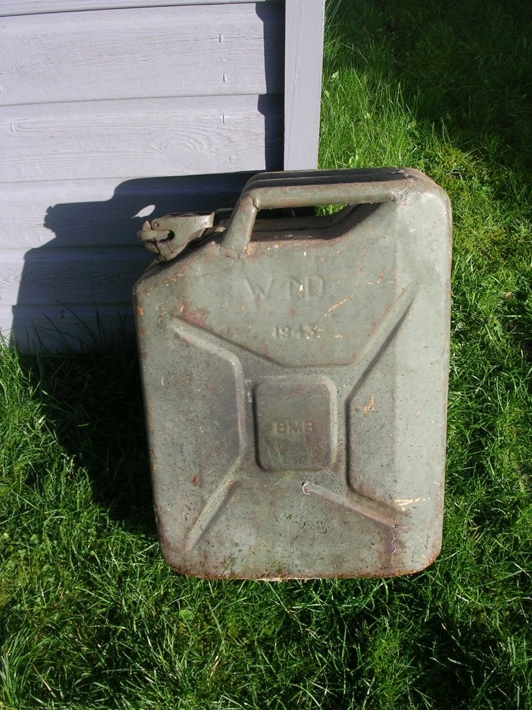 JERRYCANS TWEEDE WERELDOORLOG, Verzamelen, Militaria | Tweede Wereldoorlog, Ophalen, Landmacht, Overige typen