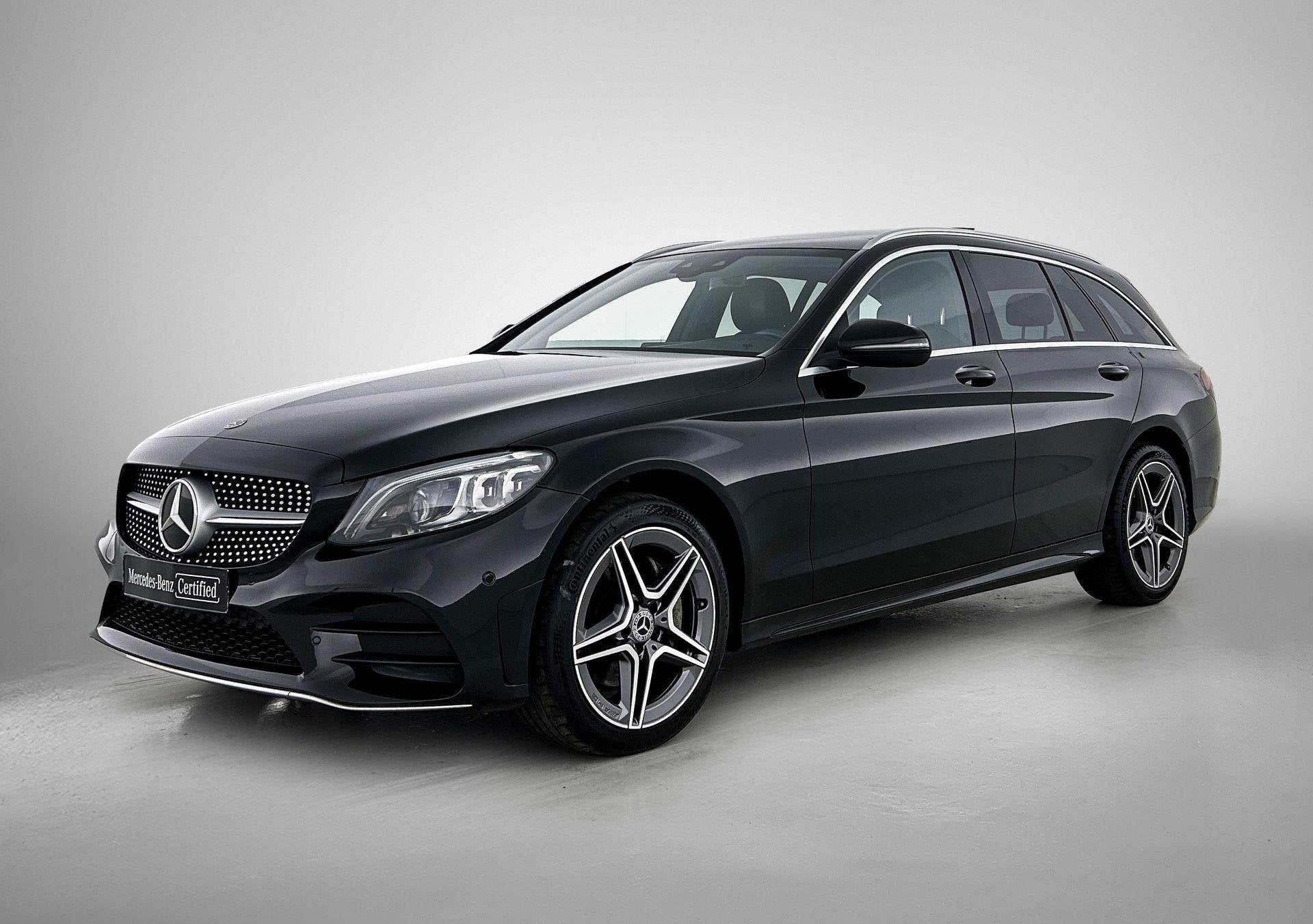 Mercedes-Benz C-Klasse 220 D Break AMG Line | Panoramisch Da, Autos, Mercedes-Benz, Achat, Entreprise, Noir, 5 portes