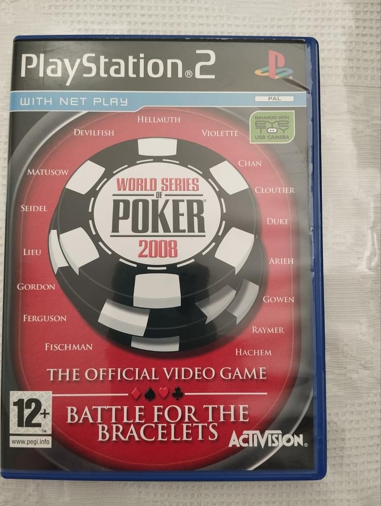 Jeu Poker sur Playstation 2 2008/12+, Enlèvement ou Envoi, Comme neuf, À partir de 12 ans