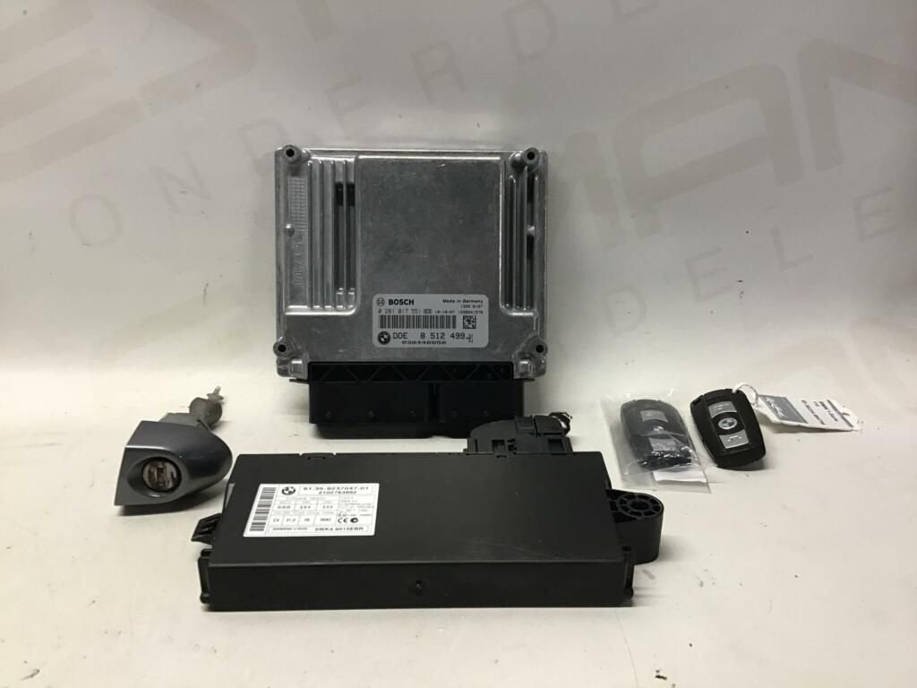 Computer motormanagement set N47D20C BMW 1-serie E87 8512499, -, Utilisé, -, Enlèvement ou Envoi