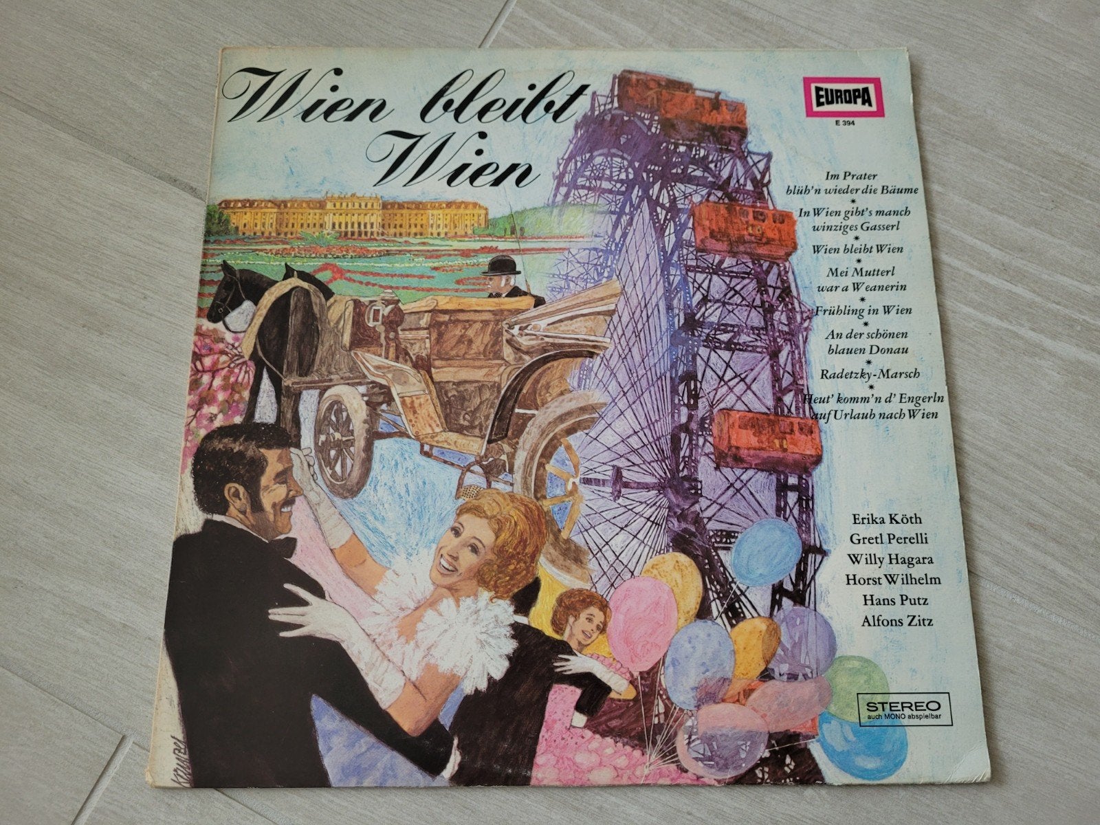 Vinyl Wien bleibt Wien, Ophalen of Verzenden, Gebruikt