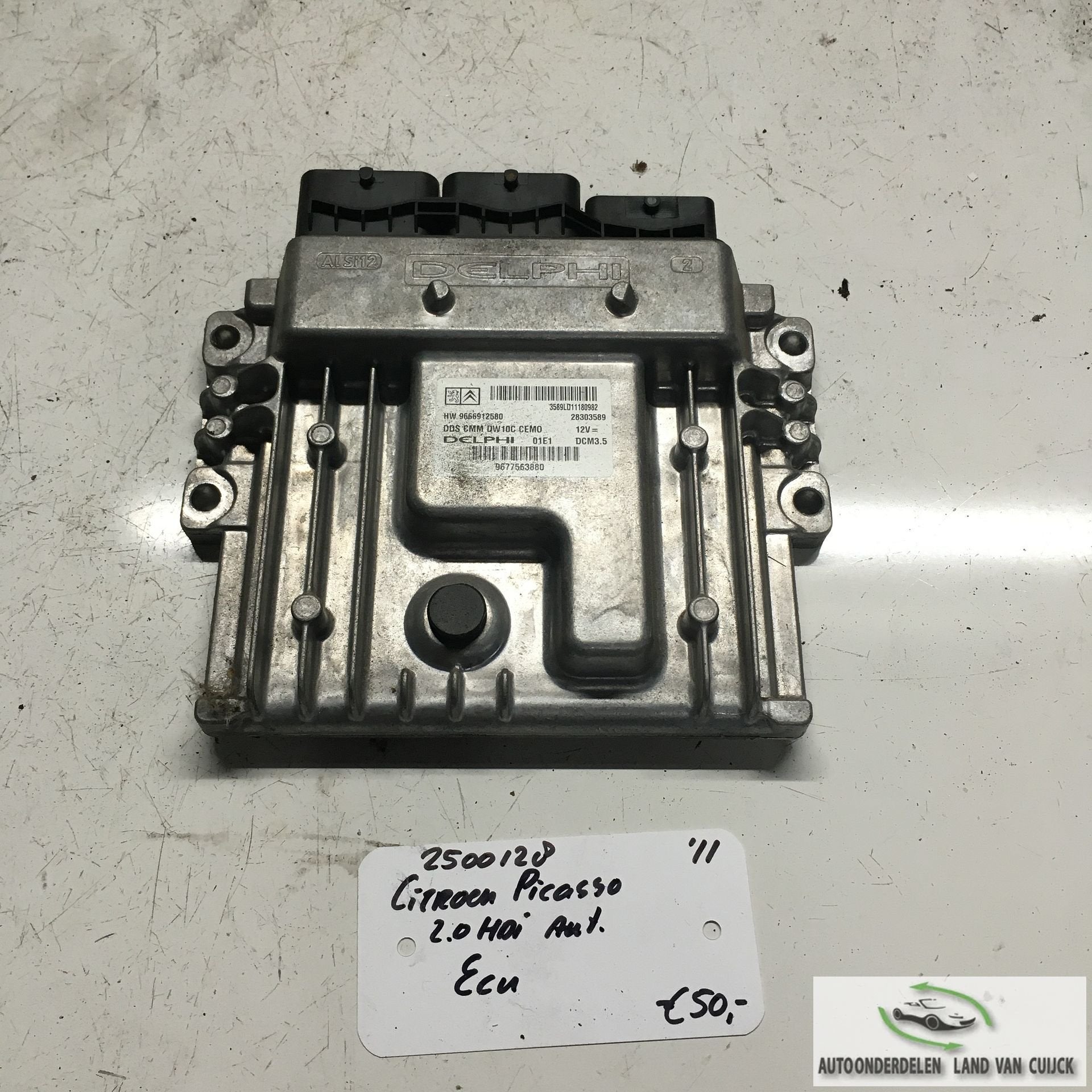 Citroën C4 Grand Picasso 2.0 HDI Automaat 2011 2500128   ECU, Gebruikt, -, -, Ophalen of Verzenden