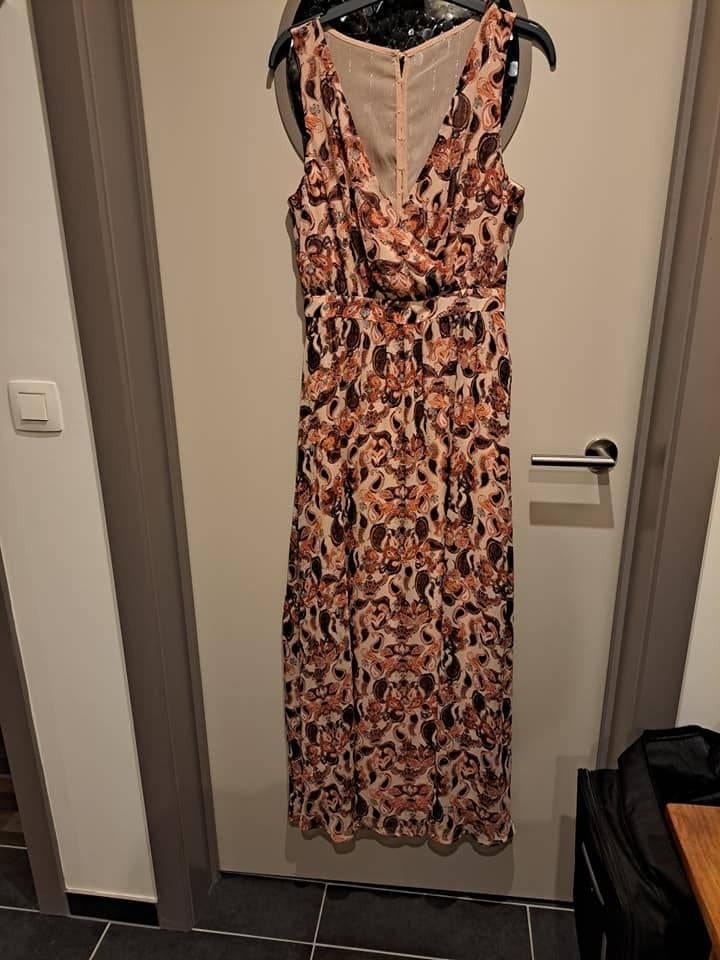 Vila, maxi jurk, mt 36/38, speciale rug, Vêtements | Femmes, Robes, Enlèvement ou Envoi, Autres couleurs, Taille 36 (S), Vila