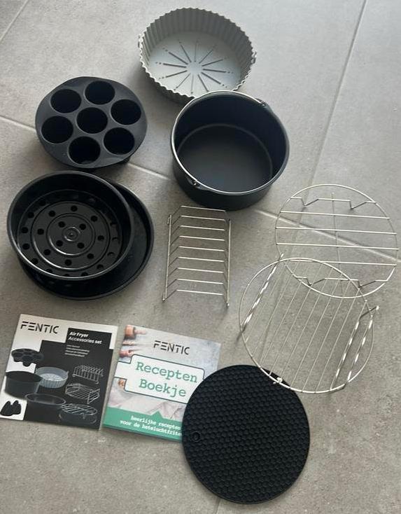 Fentic Airfryer Accessoireset., Ophalen, Zo goed als nieuw, Airfryer