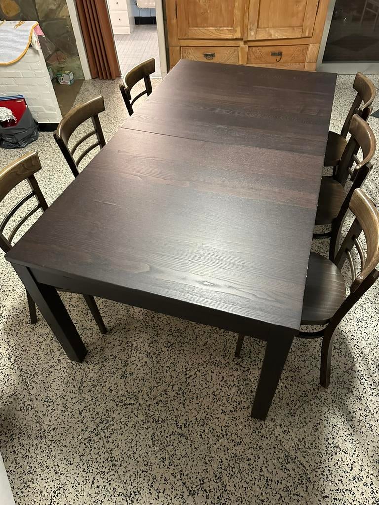 Tafel, Huis en Inrichting, Tafels | Eettafels, Ophalen, Zo goed als nieuw
