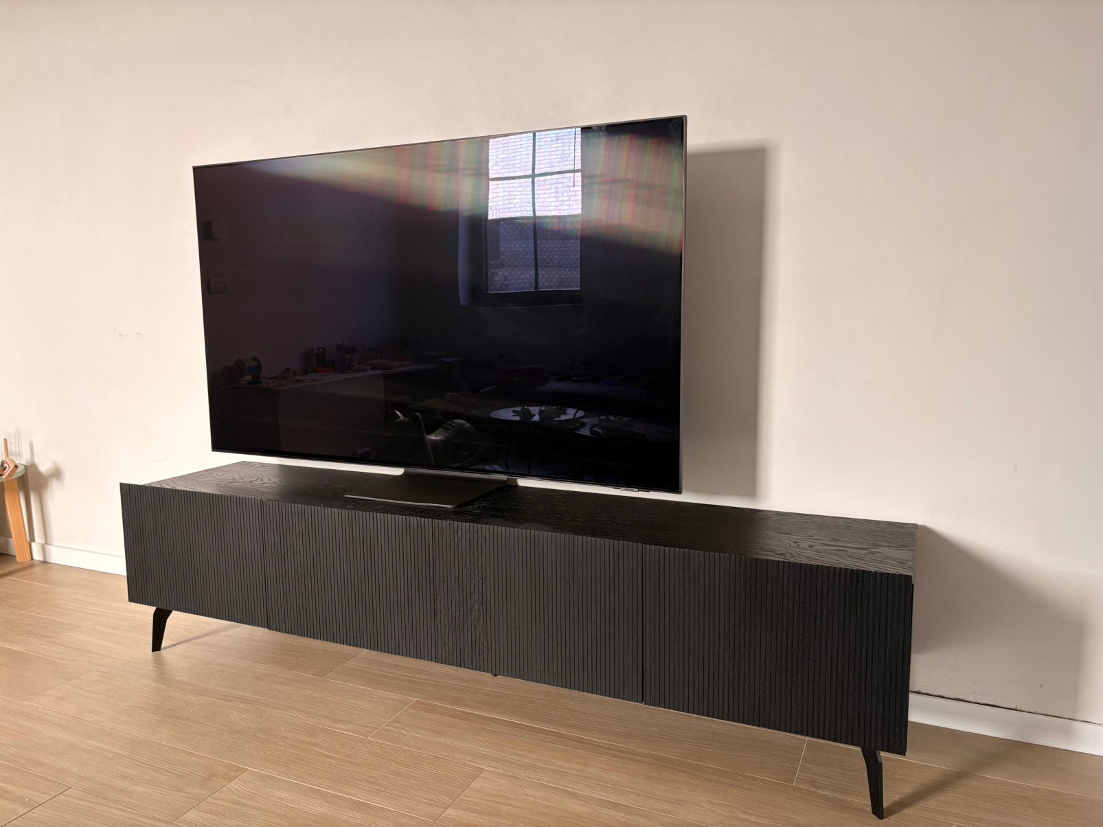 Tv-kast Juntoo zwart eik, Enlèvement, Comme neuf