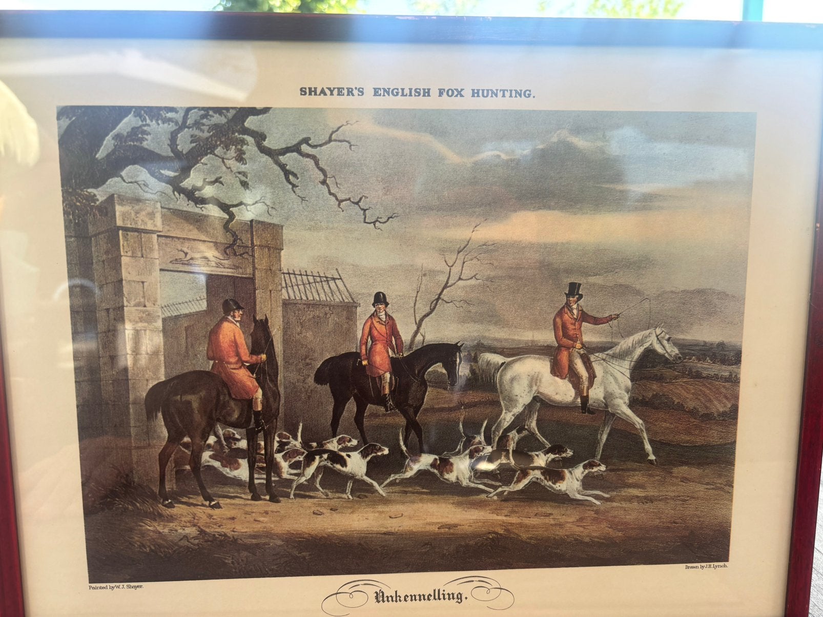 La chasse au renard anglais de Shayer par J.H. Lynch, Antiquités & Art, Art | Eaux-fortes & Gravures, Enlèvement